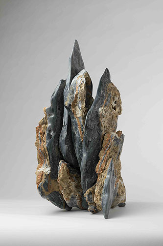 奥村浩之「縦の流れ」 